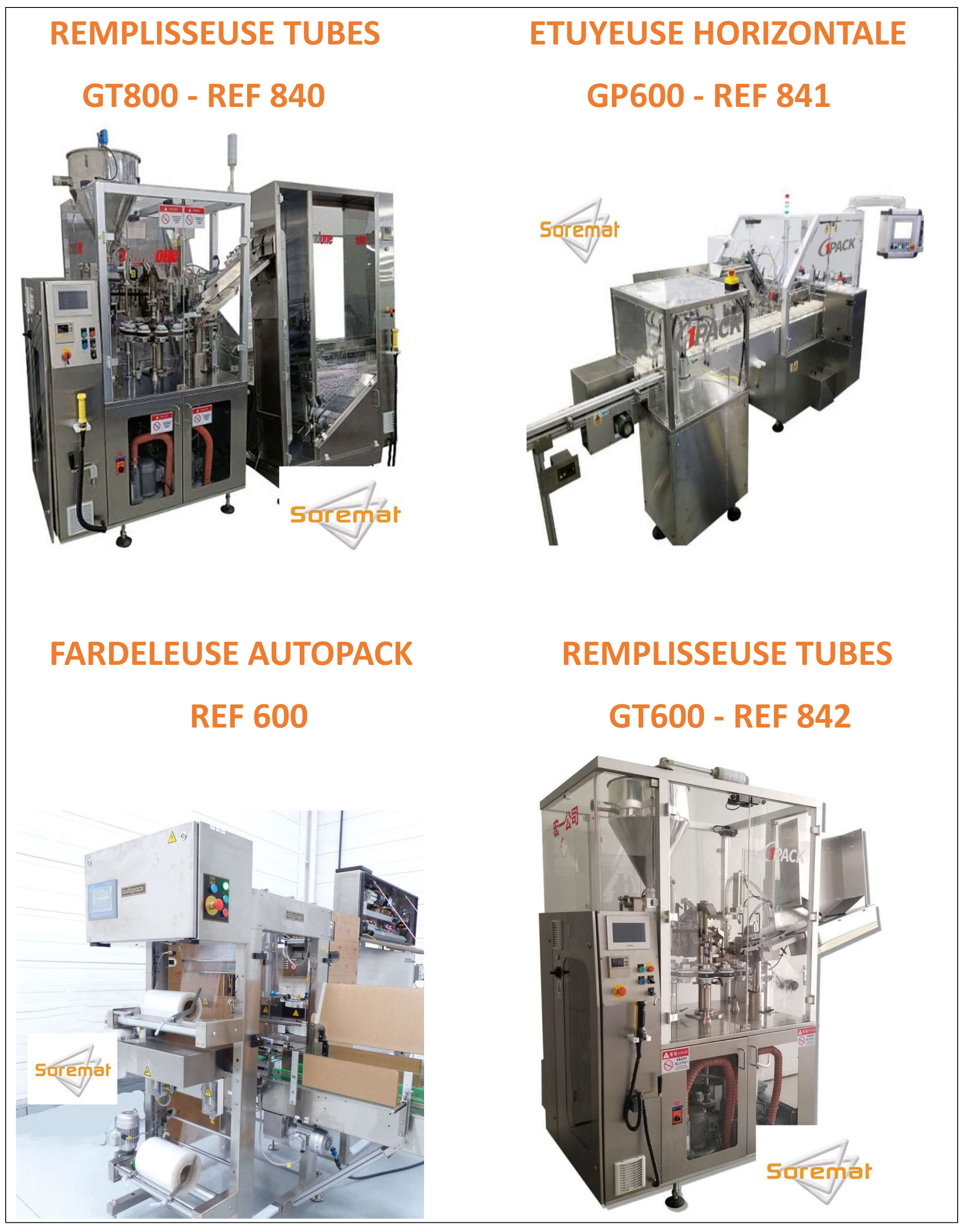 Machines laboratoire neuves