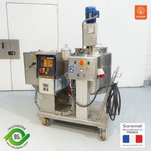 100 L BIONAZ Fondoir inox