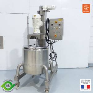 120 L VMI Mélangeur vertical double enveloppe sur potence 