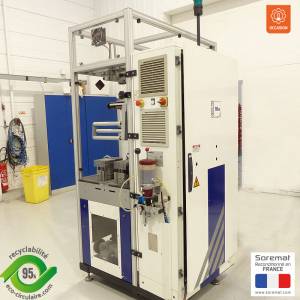 SOLLAS M60 Cellophaneuse automatique 40 cp/mn
