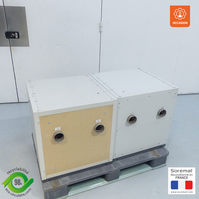 vue arrière des 2 armoires