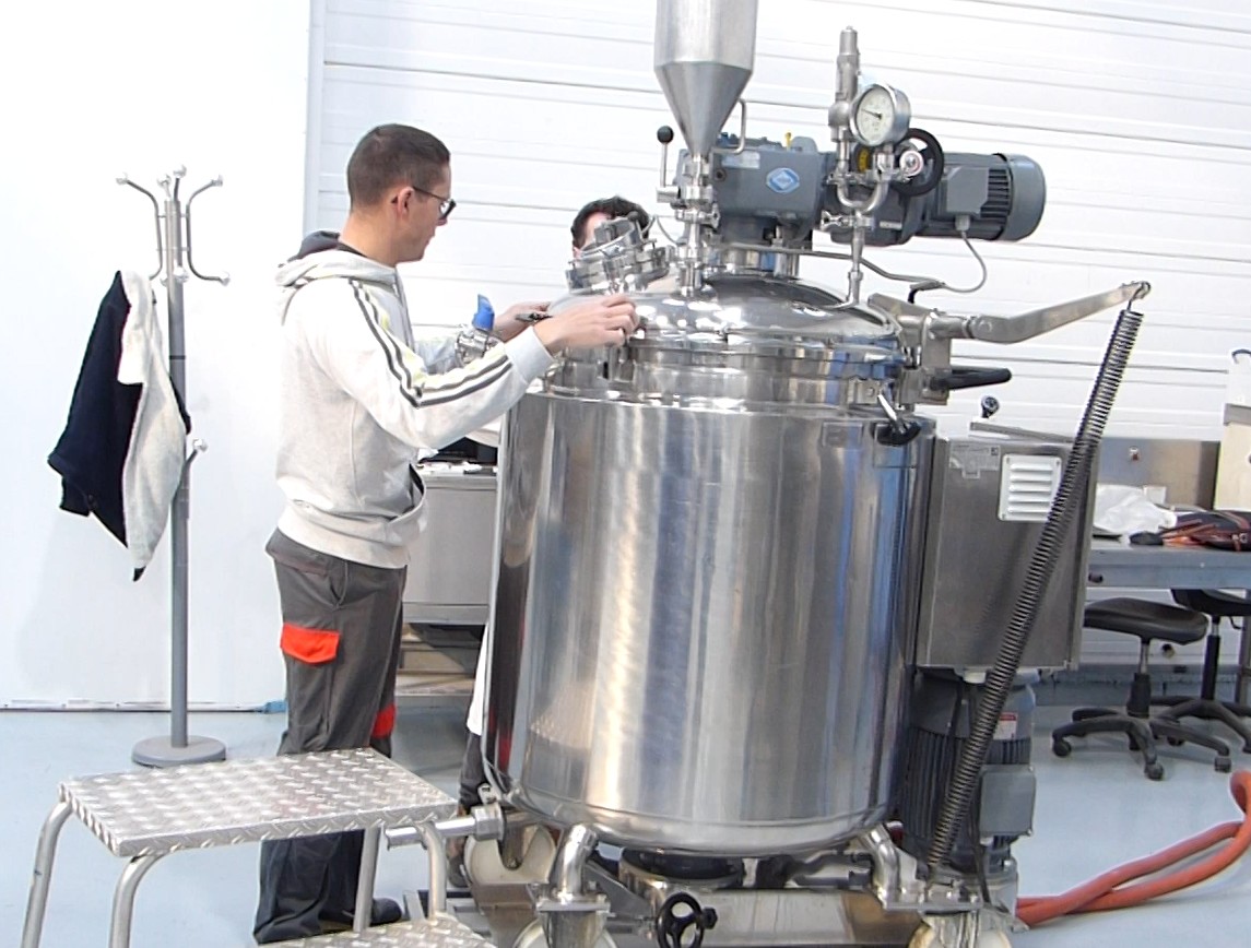 fat d'une cuve de fabrication krieger