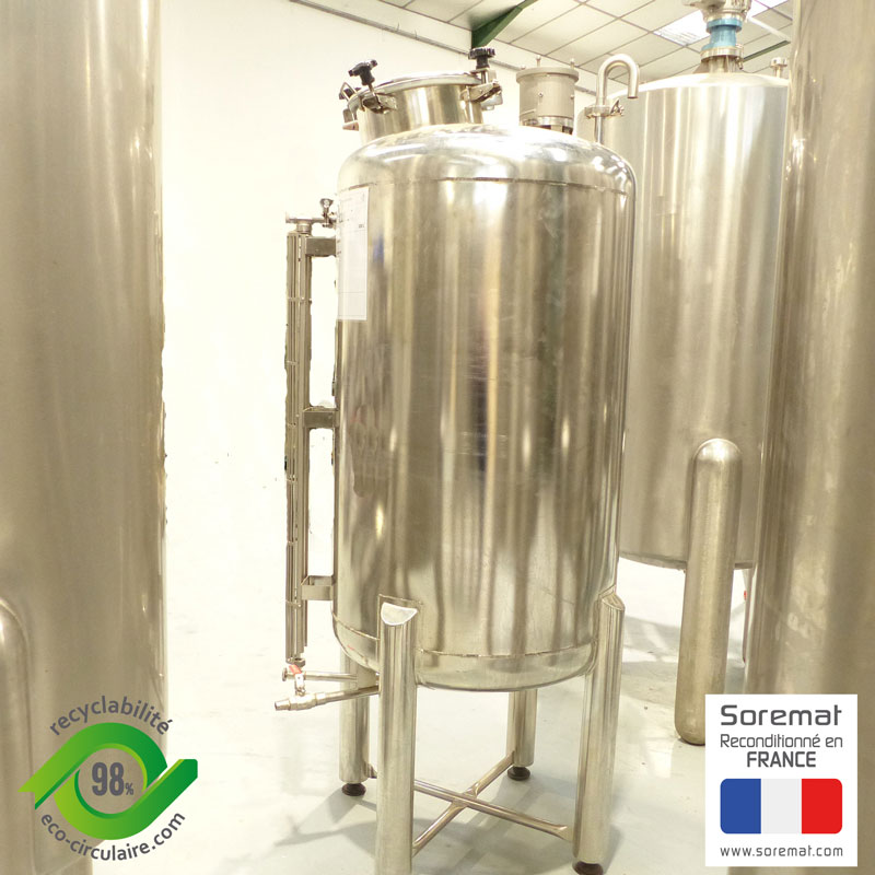 Rear view of the tank