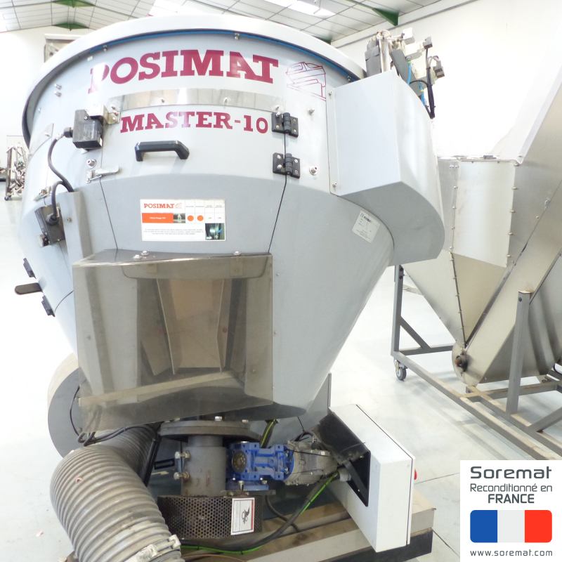 sortie du redresseur de flacon