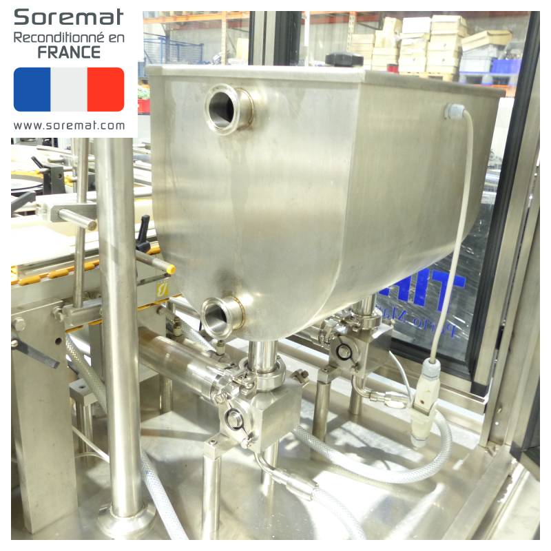 Ligne complète remplisseuse - visseuse TIRELLI M1100 - Soremat