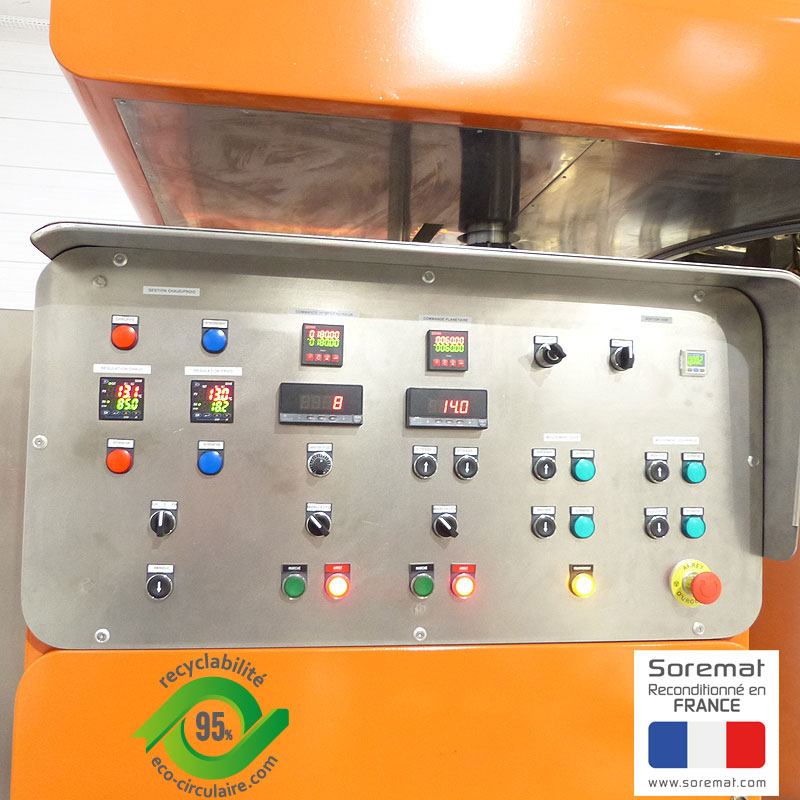 500 L OLSA Cuve de fabrication type Mpef avec homogeneiseur