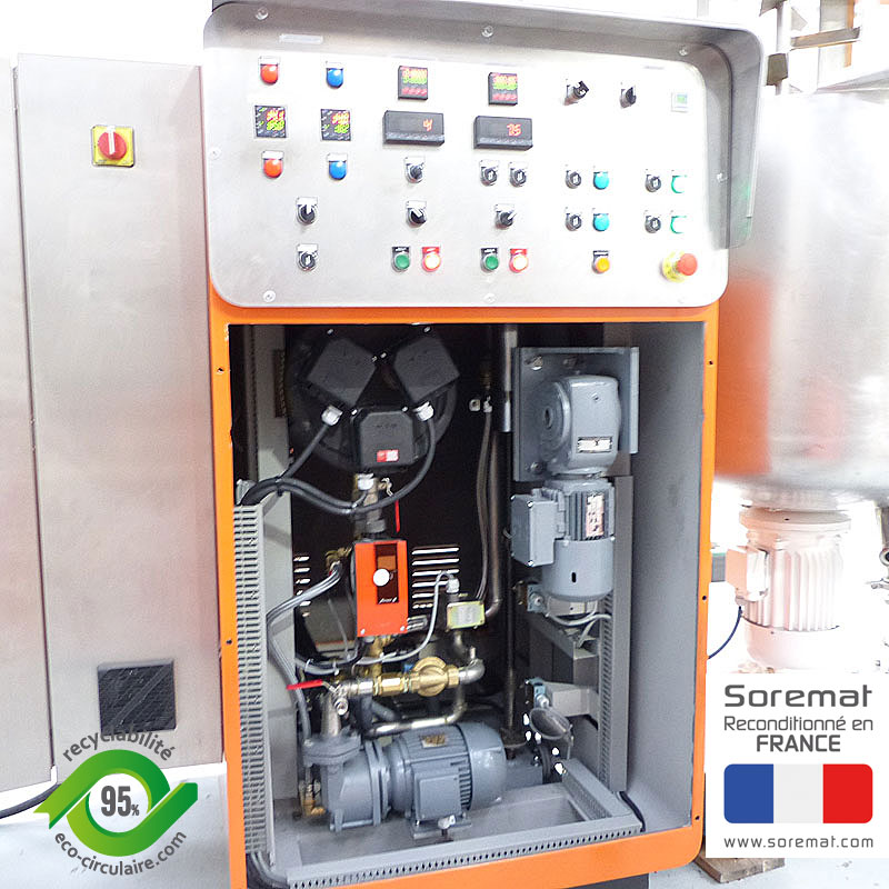 500 L OLSA Cuve de fabrication type Mpef avec homogeneiseur