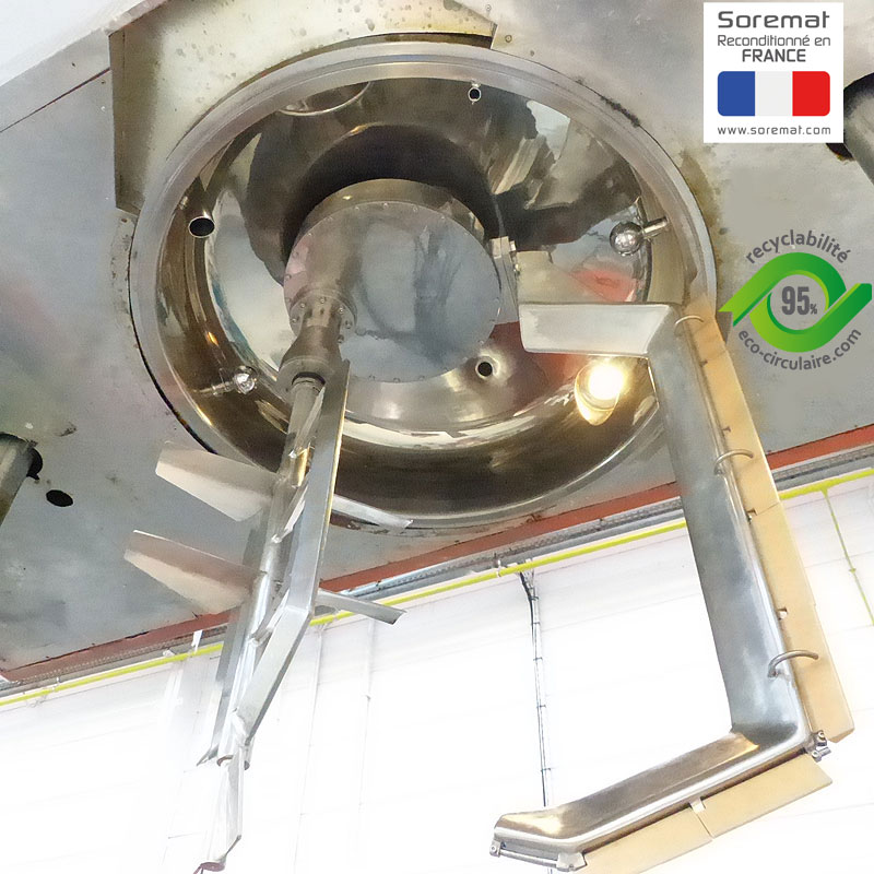 500 L OLSA Cuve de fabrication type Mpef avec homogeneiseur