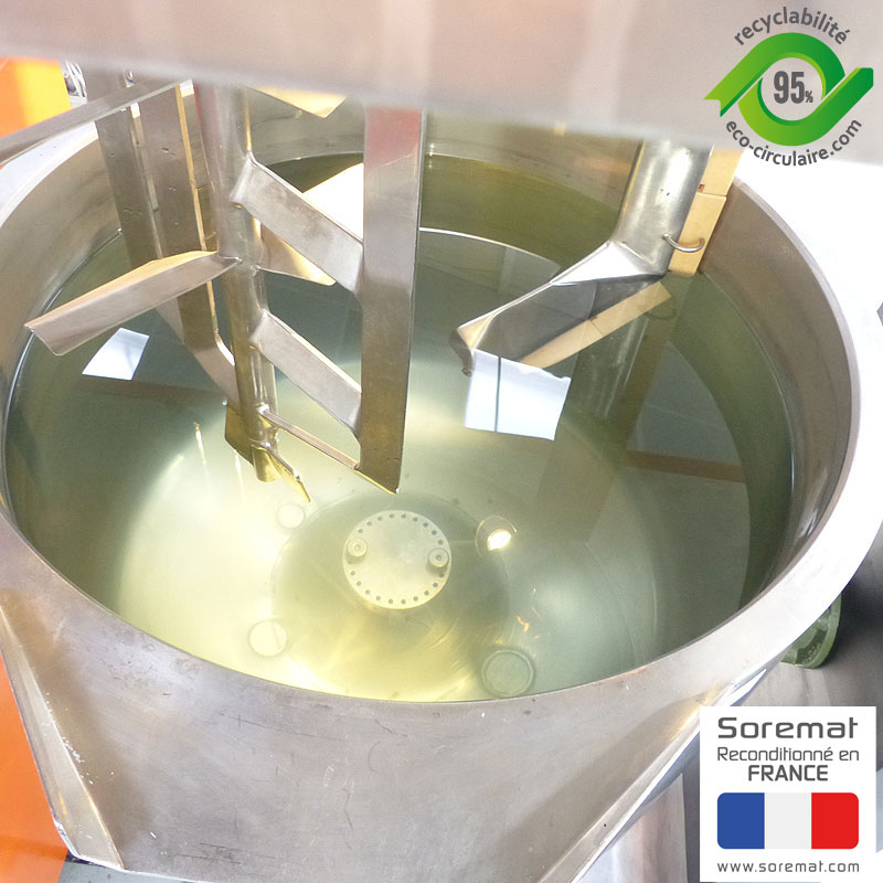 500 L OLSA Cuve de fabrication type Mpef avec homogeneiseur