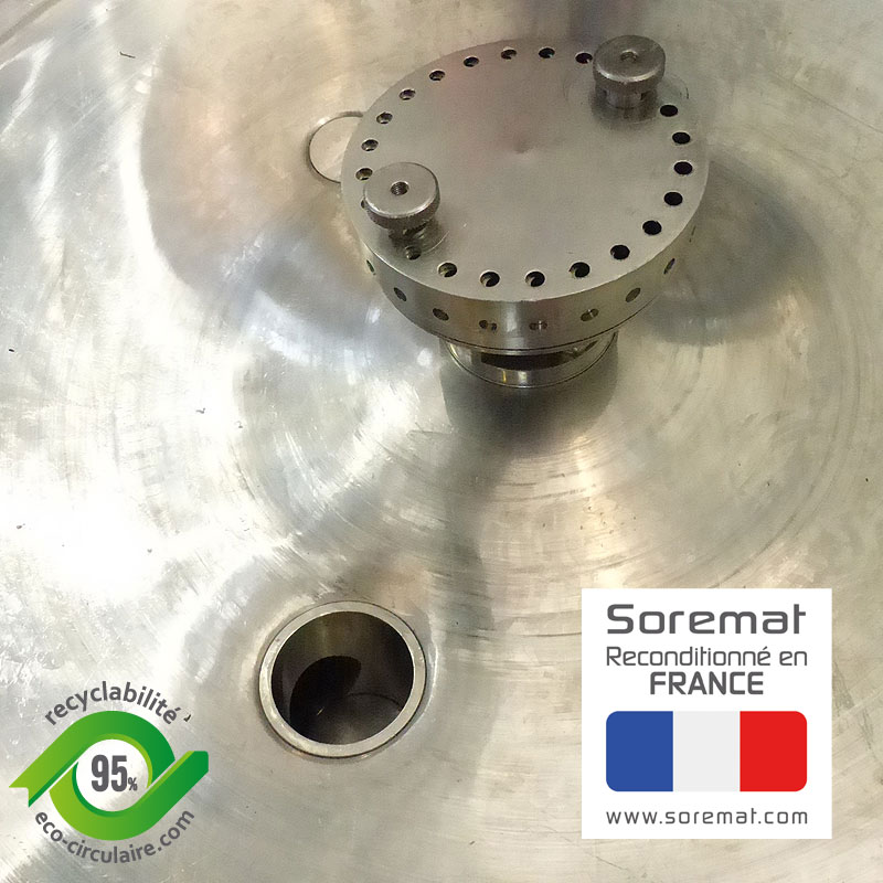 500 L OLSA Cuve de fabrication type Mpef avec homogeneiseur