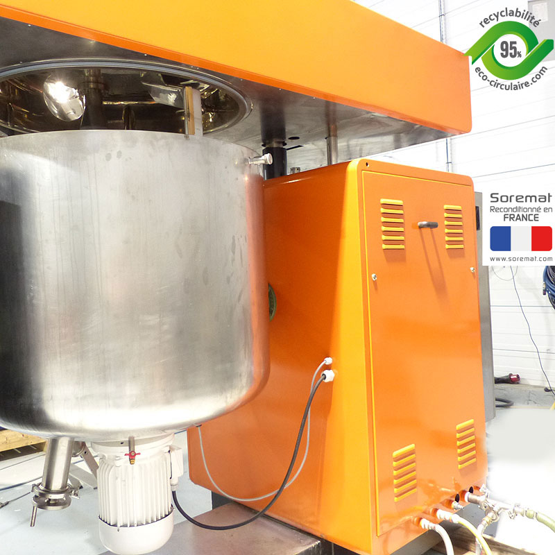 500 L OLSA Cuve de fabrication type Mpef avec homogeneiseur