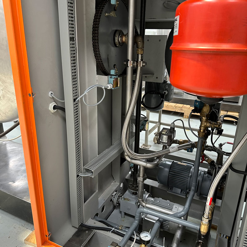 500 L OLSA Cuve de fabrication type Mpef avec homogeneiseur
