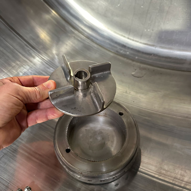 500 L OLSA Cuve de fabrication type Mpef avec homogeneiseur
