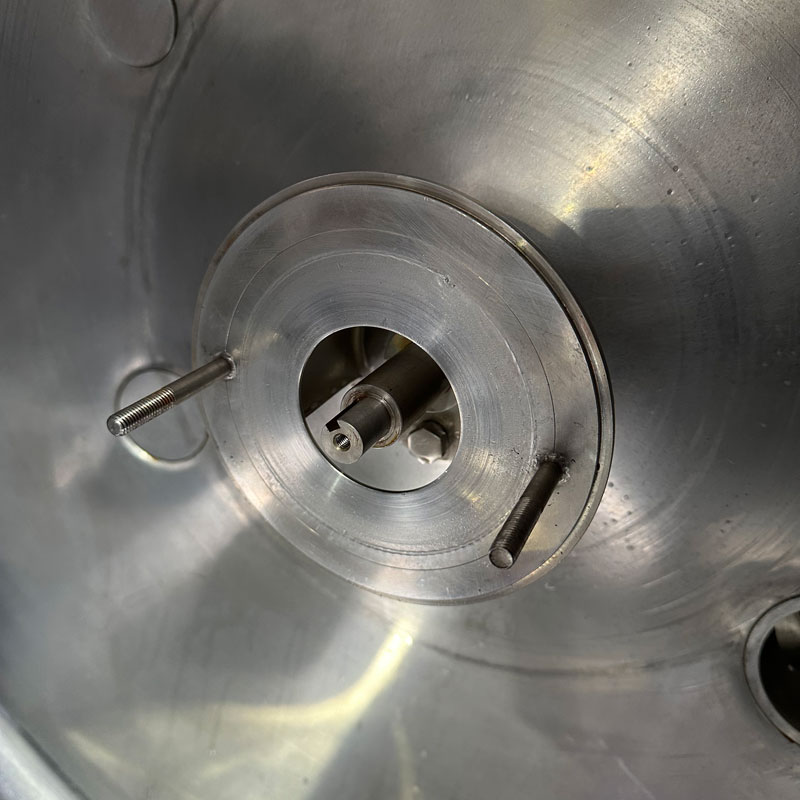 500 L OLSA Cuve de fabrication type Mpef avec homogeneiseur