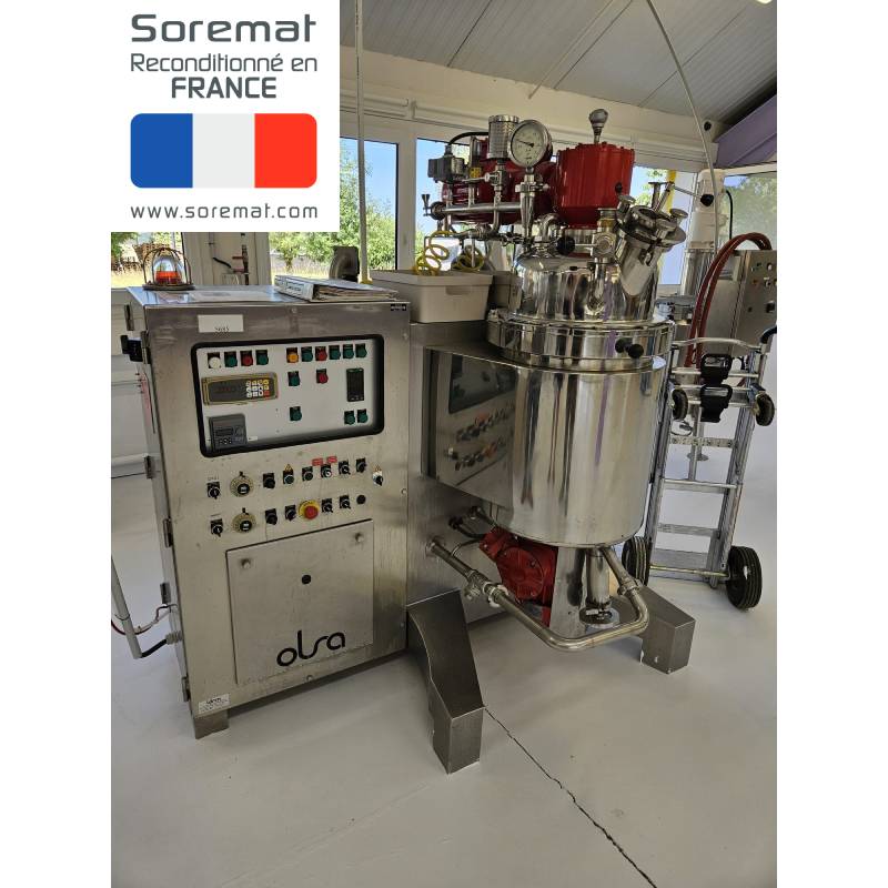 50 L OLSA Cuve de fabrication type Macef avec homogeneiseur