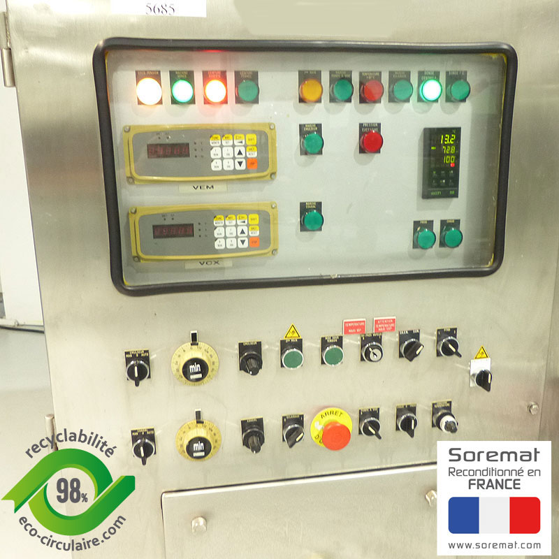 50 L OLSA Cuve de fabrication type Macef avec homogeneiseur