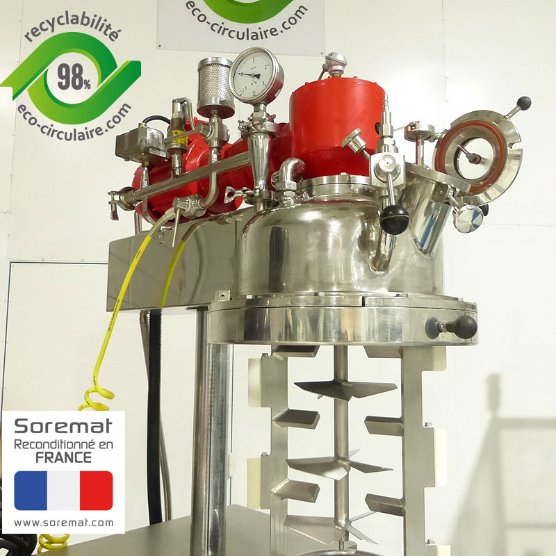 50 L OLSA Cuve de fabrication type Macef avec homogeneiseur
