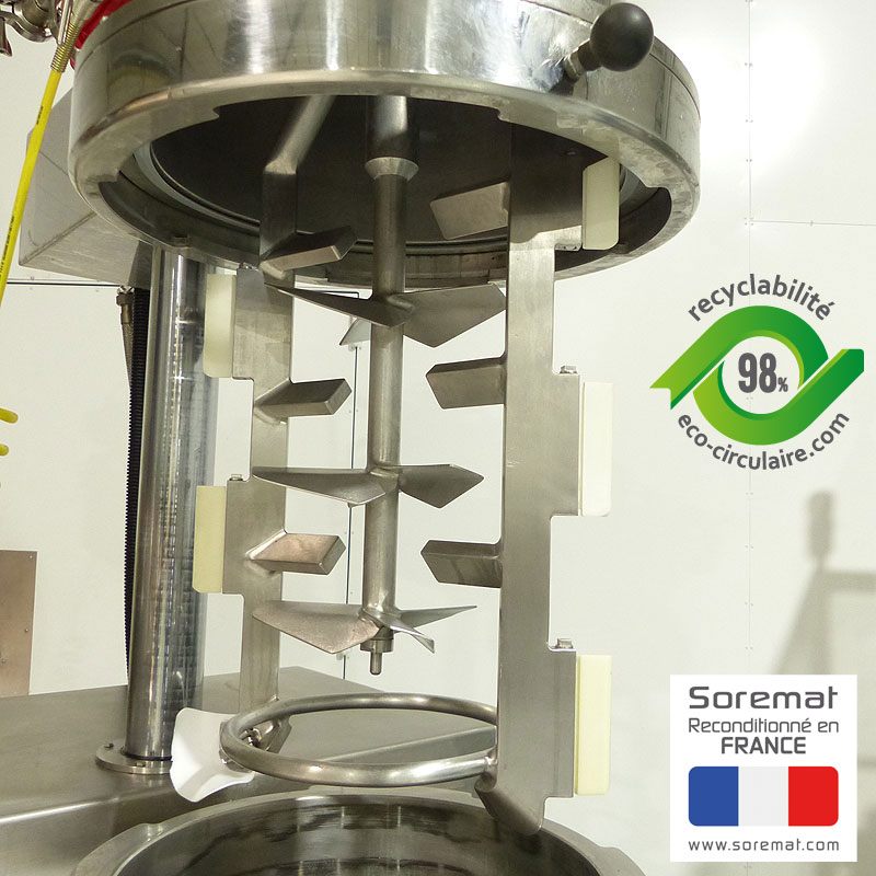 50 L OLSA Cuve de fabrication type Macef avec homogeneiseur