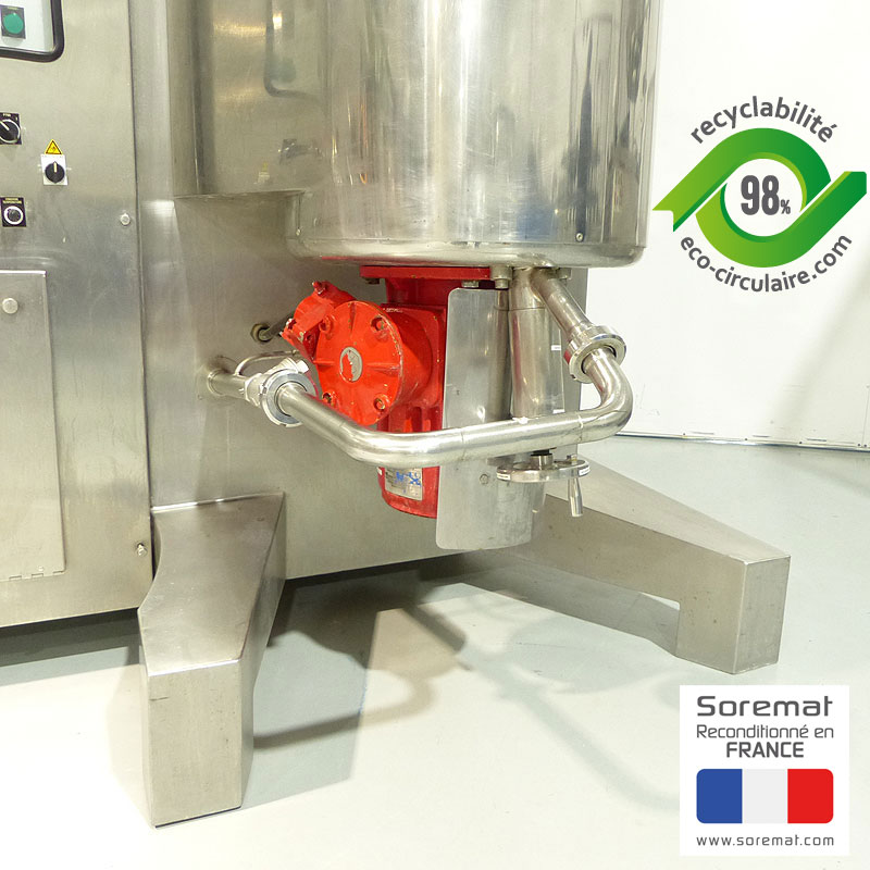50 L OLSA Cuve de fabrication type Macef avec homogeneiseur